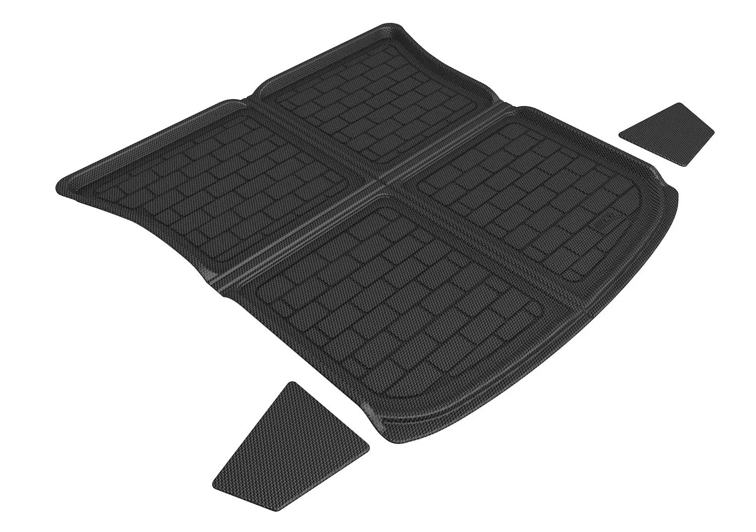 3D Maxpider Custom Fit Kagu Cargo Liner (Black) Compatible With Tesla Model Y 5 Seat 2020-2024 – Cargo Liner.