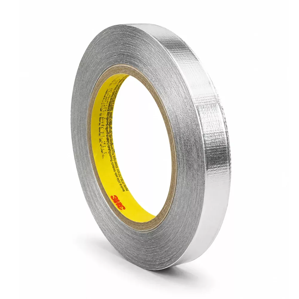 3M Aluminium Foil Tape 425 Silver 12mm x 55m