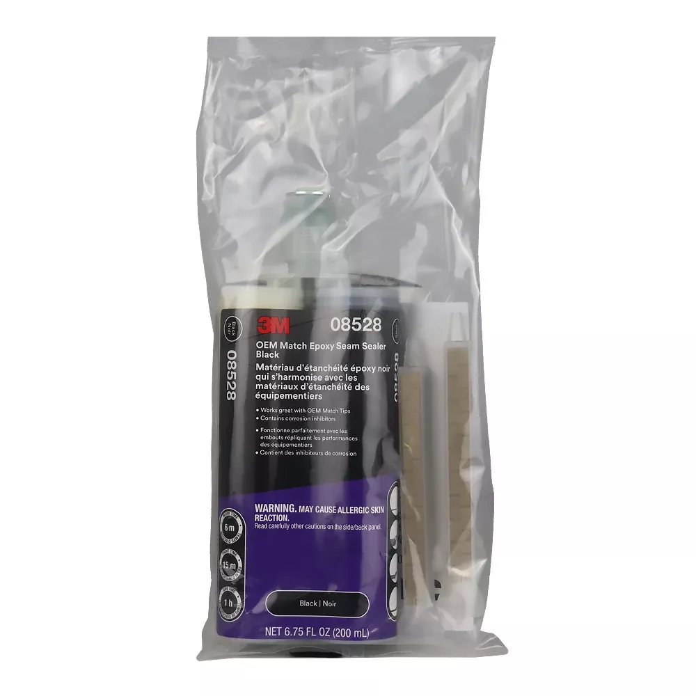 3M OEM Match Epoxy Seam Sealer Black 200ml Two Part Seam Sealer