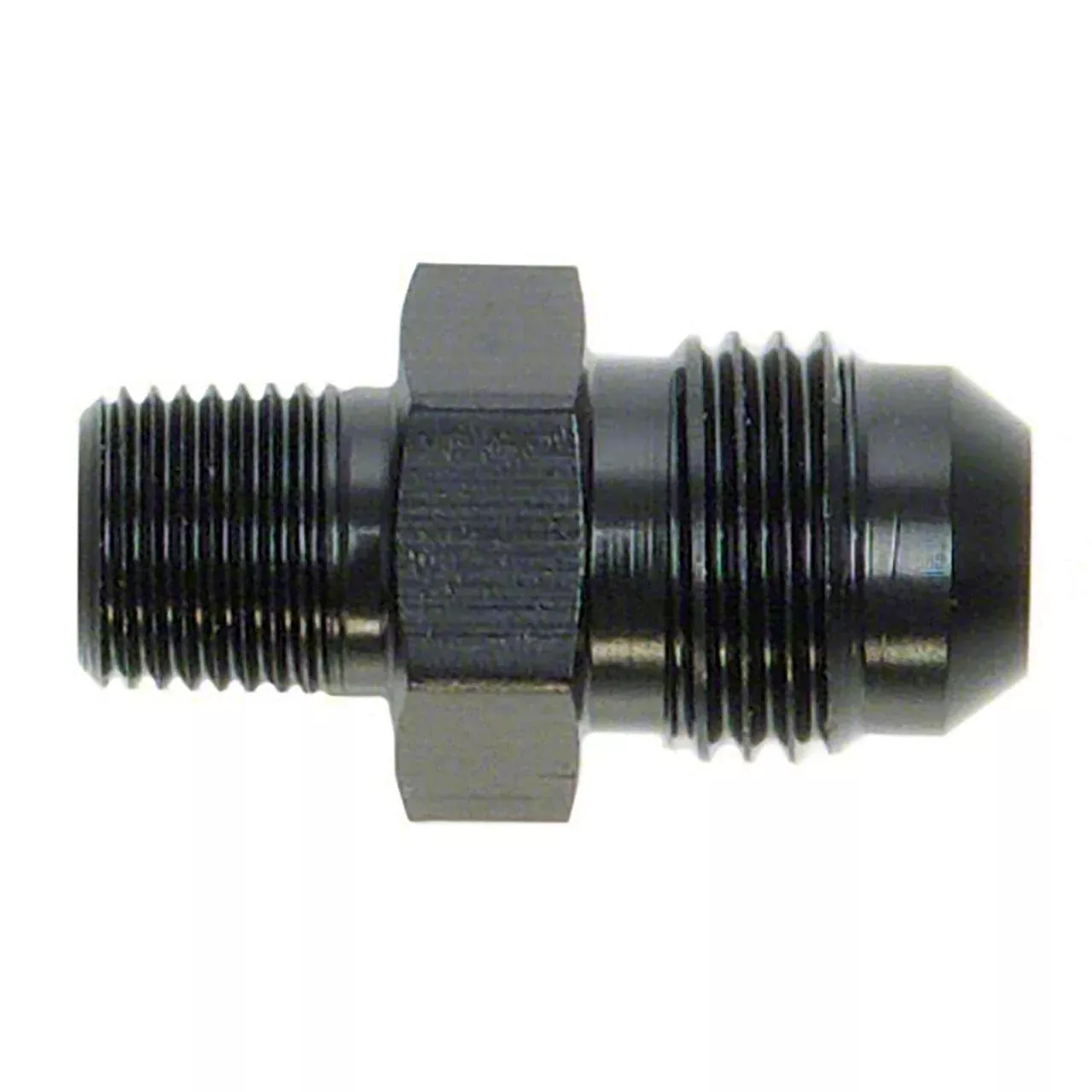 -4An X1/4Nptf Blk St Fl To Pipe Adp