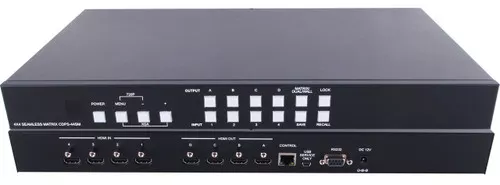 4x4 (4:4) HDMI Video Wall Processor Seamless Matrix Switcher + IR/RS232 ANI-QUAD