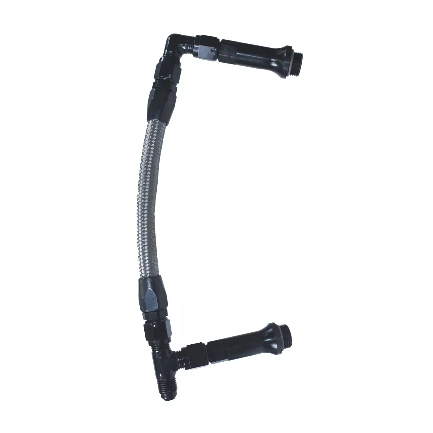 -6An Bk Dual Inlet Holley Ultra Hp