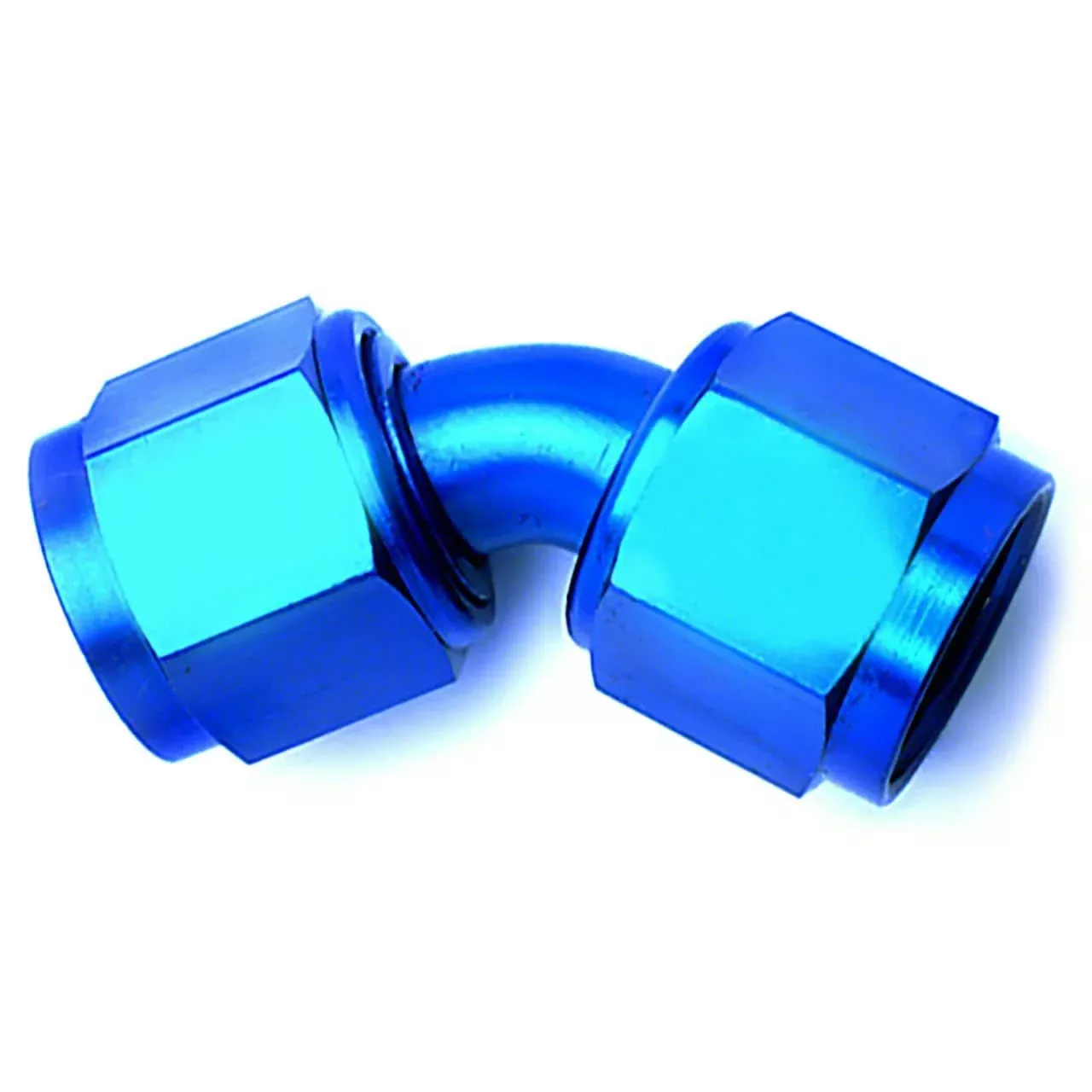 -8An 45 Blk Swivel Coupler