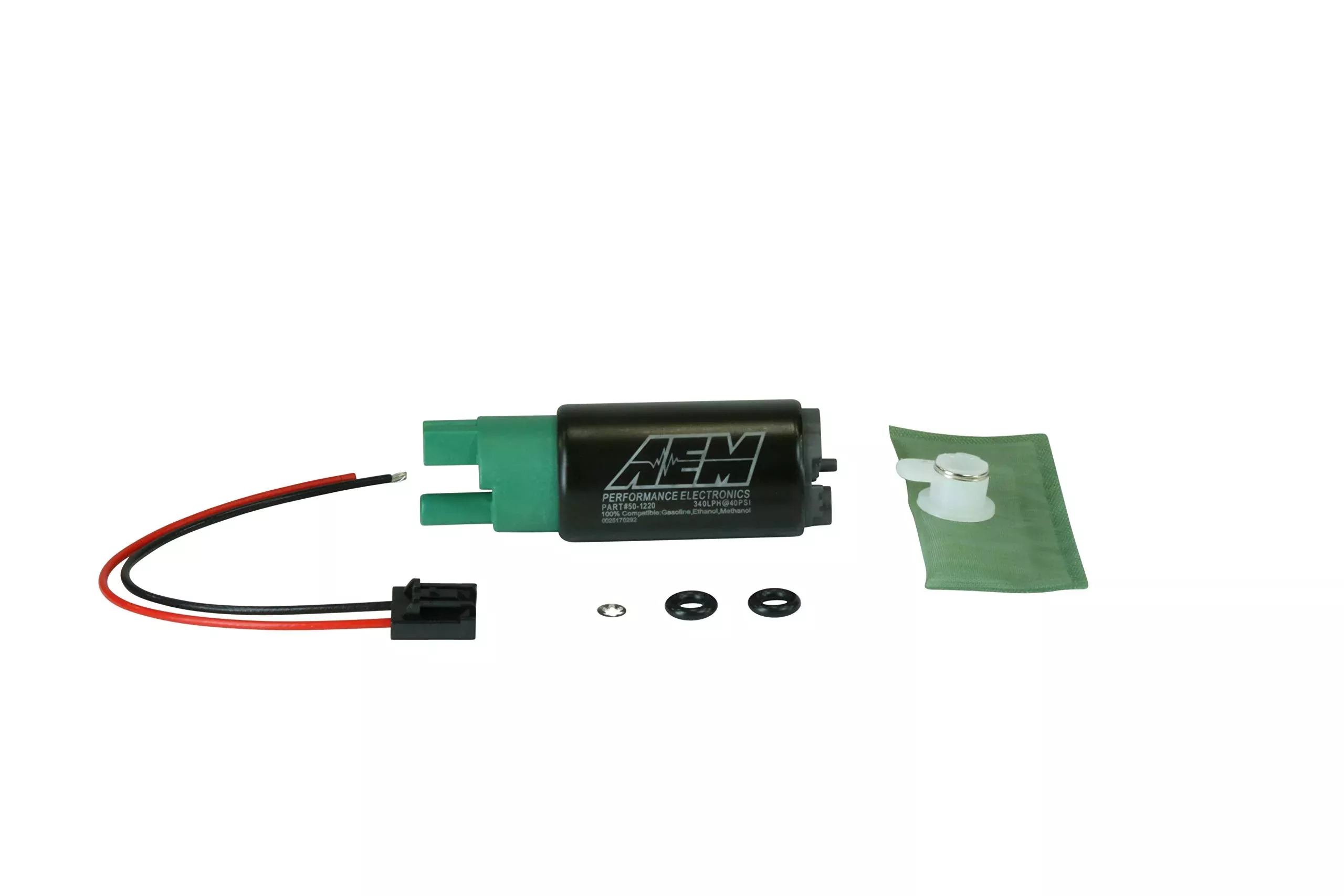 Aem 50-1220 E85-Compatible High Flow In-Tank Fuel Pump (340Lph)
