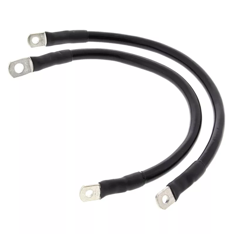 All Balls Racing 04-09 Harley-Davidson XL 883 Battery Cable Kit Black