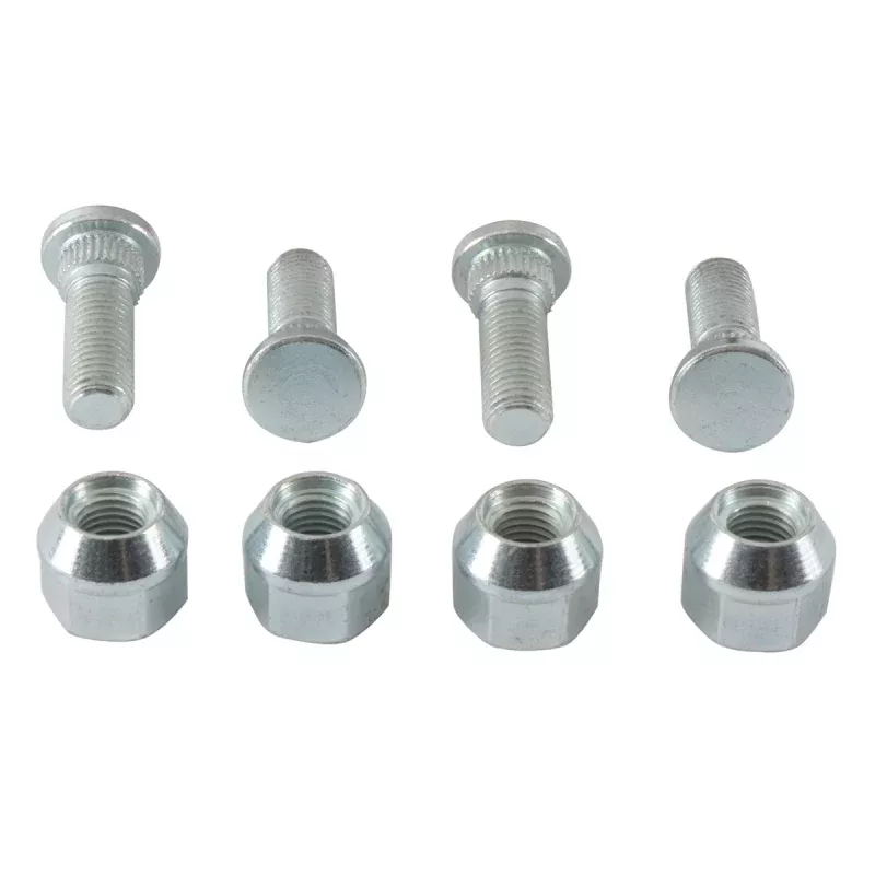 All Balls Racing 06-10 Yamaha YFM45FX Wolverine 450 4×4 Wheel Stud & Nut Kit Front