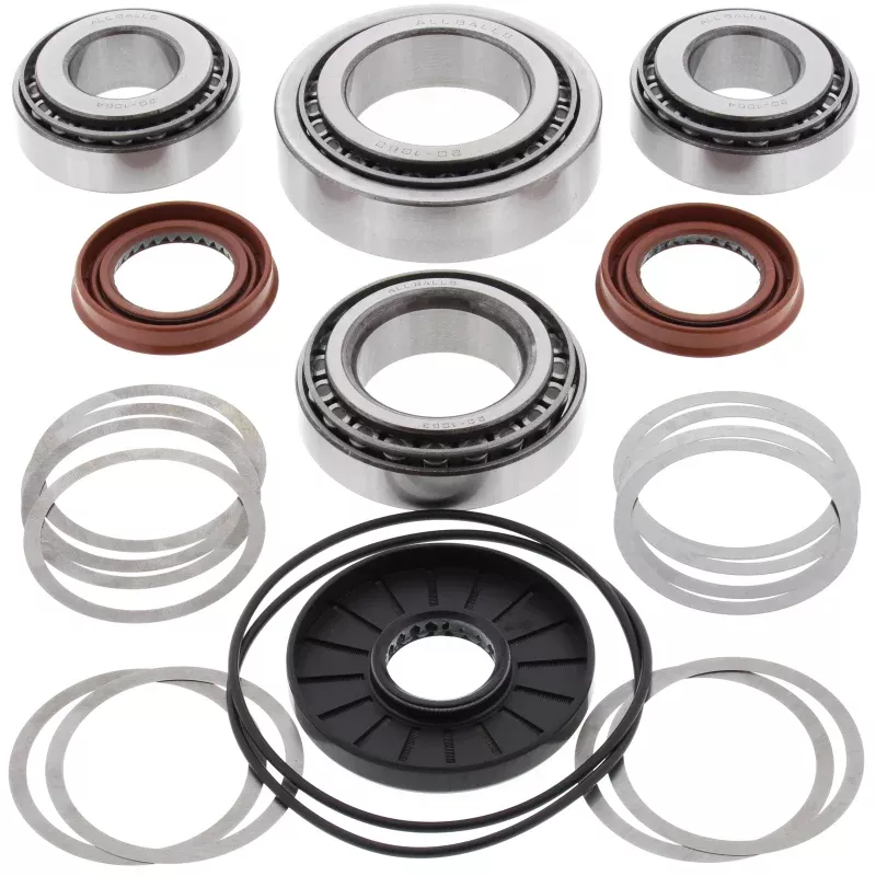 All Balls Racing 08-09 Polaris Ranger 2×4 500 Differential Bearing & Seal Kit Rear