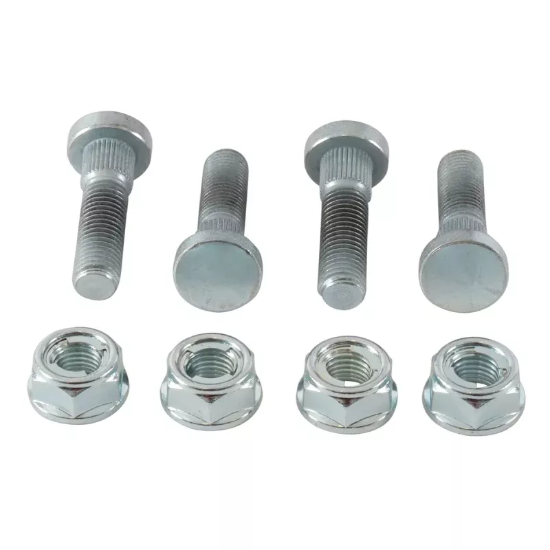 All Balls Racing 08-16 Kawasaki Mule 600 Wheel Stud & Nut Kit Front