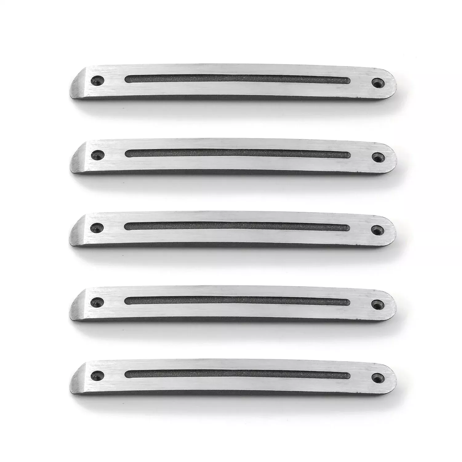 Ami All Sales 3525Am Billet Exterior Door Handle Inserts Set Of 5-Anthracite Metallic, 5 Pack