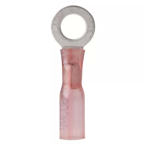 Ancor 22-18 Gauge - #8 Heat Shrink Ring Terminal - 100-Pack