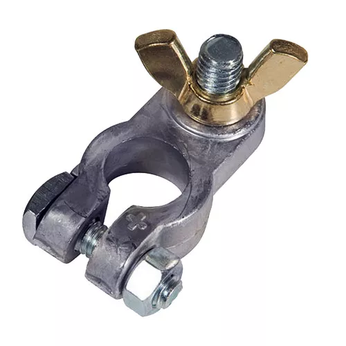 Ancor Lead Battery Terminal - 3/8" Stud - Positive | Battery Connector