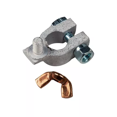 Ancor Marine Tinned Negative Battery Terminal - 5/16 inch Stud, wing nut