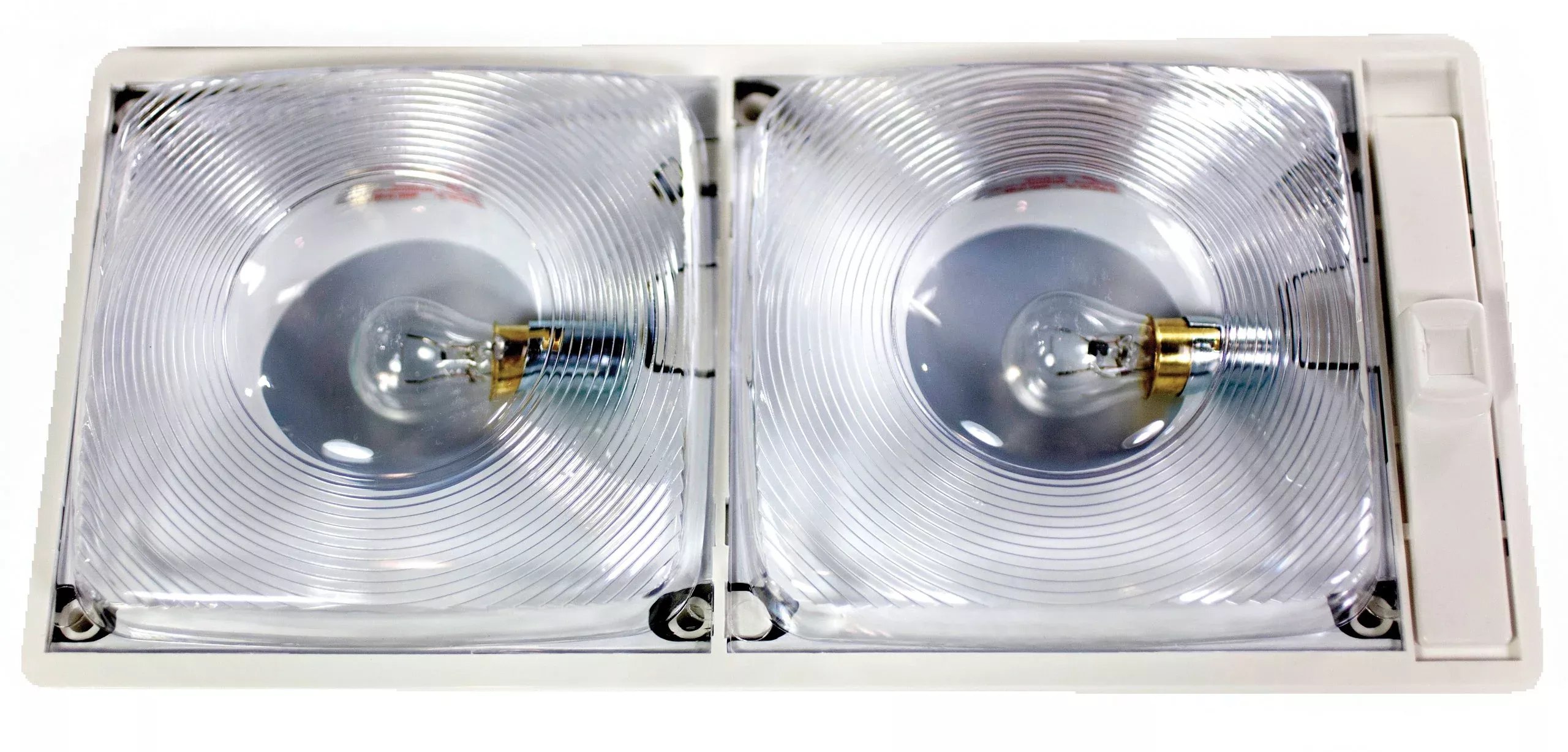 Arcon 11825 Single Light With White Lens And White Base