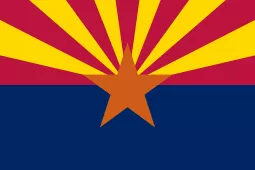 ARIZONA STATE 3X5' POLY FLAG