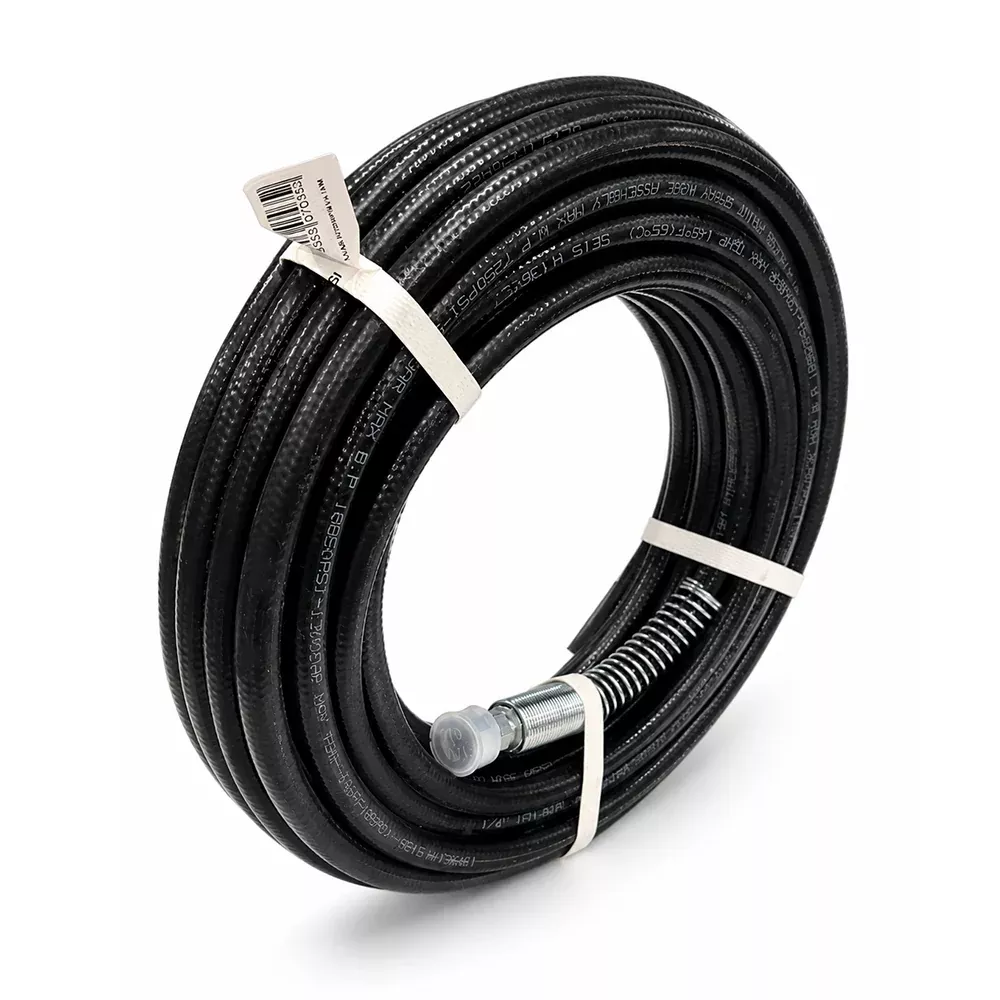 ASAB 15m Wire Braided Pressure Washer Hose 7250 PSI 1/4"