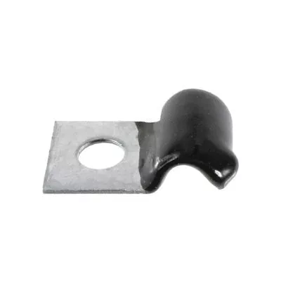 Au-ve-co 10614 Half Clamp, 13/16 in Nominal, Steel, 5/8 in W