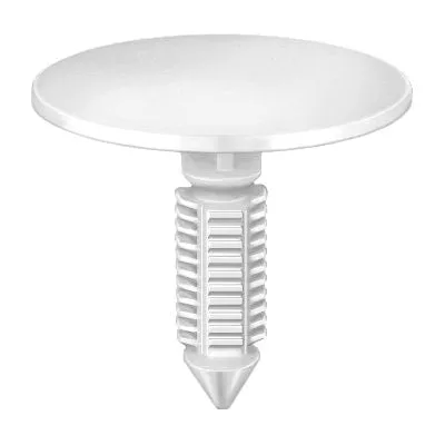 Au-ve-co 11350 Single Head Door Panel Retainer, System of Measurement: Imperial, Nylon