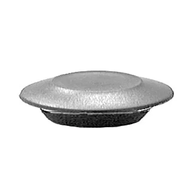 Au-ve-co 11748 Flush Sheet Metal Plug, 1-5/32 in Dia Head, 26 ga Max Panel Thickness, Fits Hole Size: 7/8 in, Black