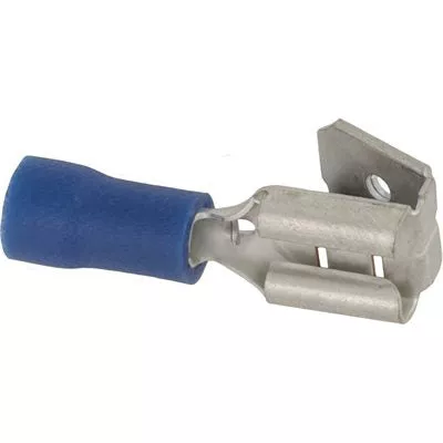 Au-ve-co 12158 Piggybackale Quick Connect Solderless Terminal, 16 to 14 AWG Wire