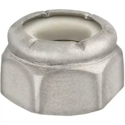 Au-ve-co 13246 Insert Lock Nut, 1/2-13 Thread, Stainless Steel