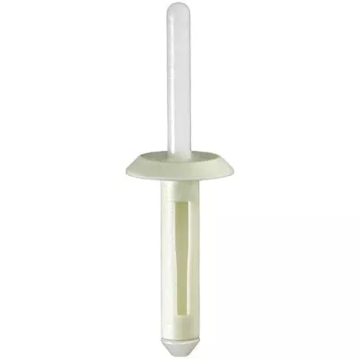 Au-ve-co 14012 Blind Rivet, 21/32 in Dia Flange, 2 in L, 5/32 to 13/32 in Panel Grip, Fits Hole Size: 1/4 in, Nylon