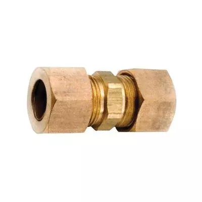 Au-ve-co 151 Union, 3/16 in Compression Tube, Brass