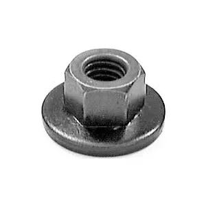 Au-ve-co 15329 Free Spinning Washer Nut, System of Measurement: Metric, M6x1 Thread, 10 mm Width Across Flat, 9 mm H