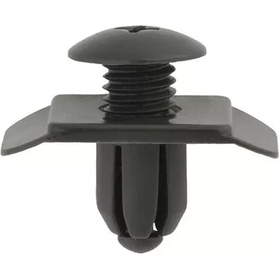 Au-ve-co 15366 Screw-Type Bumper Retainer, System of Measurement: Metric, Nylon