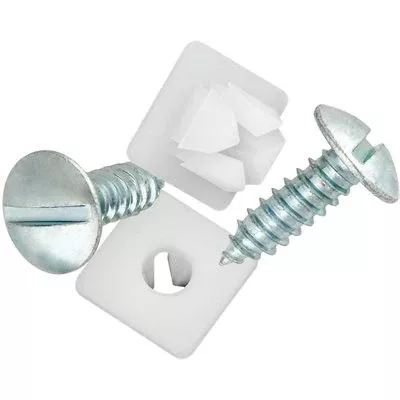 Au-ve-co 16669 License Plate Screw Kit