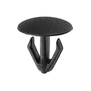 Au-ve-co 16779 Single Head Retaining Clip, System of Measurement: Metric, Nylon