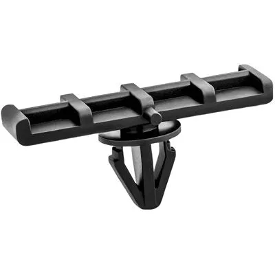 Au-ve-co 20965 Molding Clip, Nylon, Black