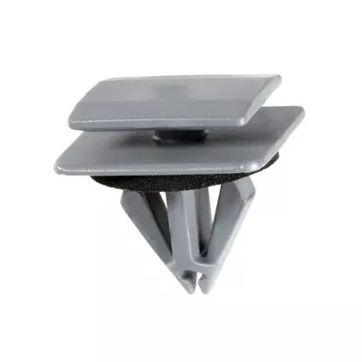 Au-ve-co 21522 Fender and Rocker Molding Clip With Sealer, Nylon, Gray