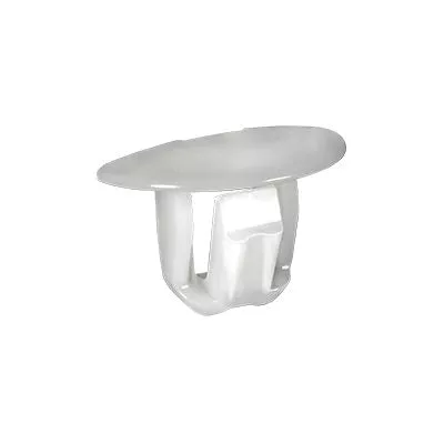 Au-ve-co 22038 Molding Clip, Nylon, White