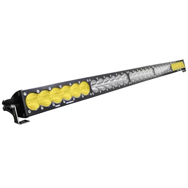 Baja Designs OnX6 Straight Series Dual Control Pattern 50in LED Light Bar – Amber