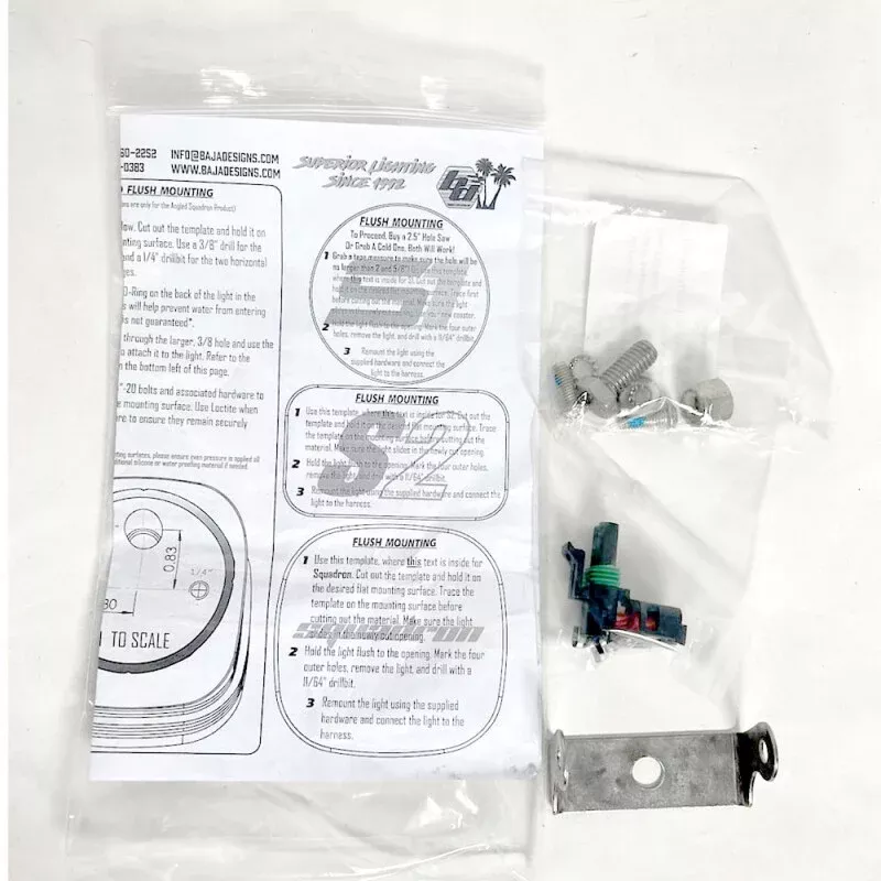 Baja Designs Parts Bag S2/Squadron - Single