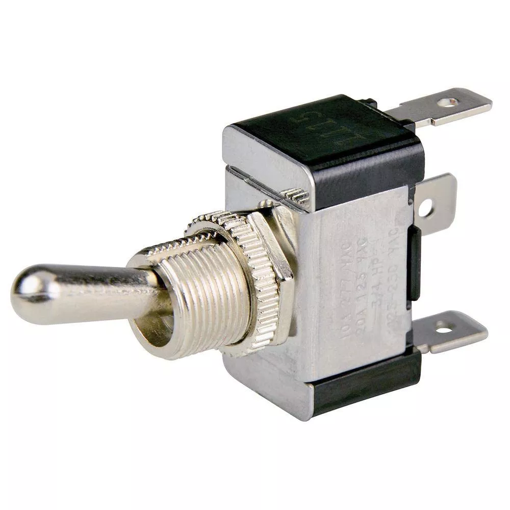 Bep 1002001 Spdt Chrome Plated Toggle Switch – On/Off/On
