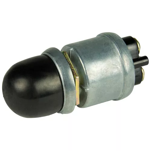 BEP 2-Position SPST Heavy-Duty Push Button Switch - OFF/(ON)