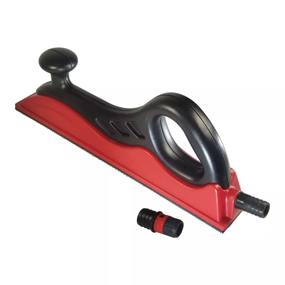 BLACKLINE Hand Sanding Block 400mm x 70mm Hook & Loop Vacuum Dust Extraction
