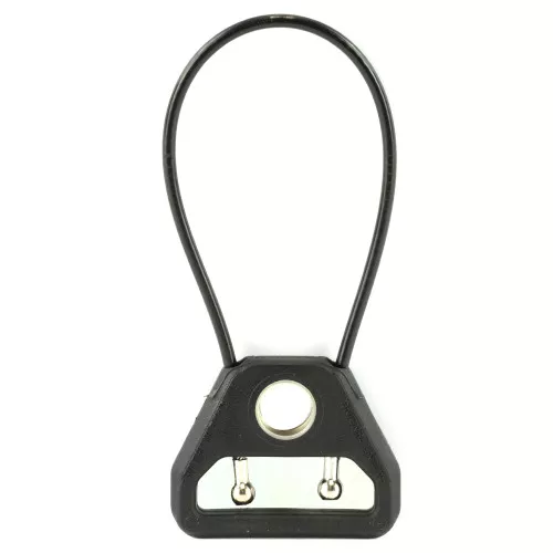 Blue Force Gear Mount, Fit Universal Wire Loop, 2.75"", with Push Button Socket, Black Finish" UWL-PB-P-275-BK