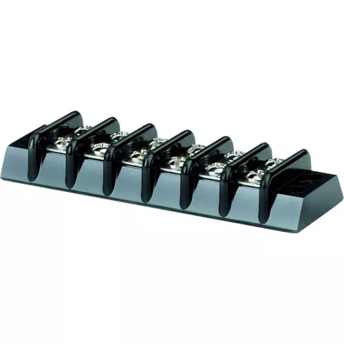 Blue Sea 2506 Terminal Block 30 AMP 6 Circuit Connector: Marine Boat Electrical