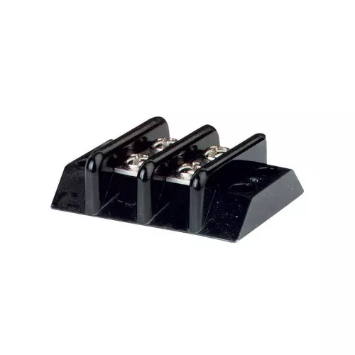 Blue Sea 2602 Terminal Block 65 AMP 2 Circuit Connector: Marine Boat Electrical