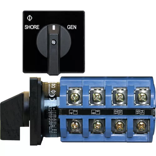 Blue Sea 6337 Switch, AC 120V AC 30AOFF+2 Position