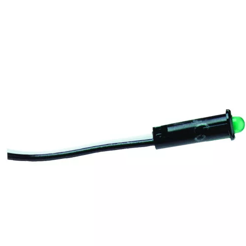 Blue Sea 8034 Green LED Indicator Light, Push-In Installation, BSS LED 120VAC
