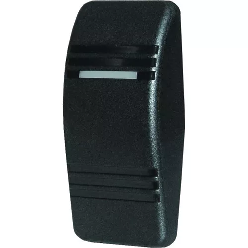 Blue Sea 8294 Contura Switch Actuator - Black - Single Lens, Switch Button