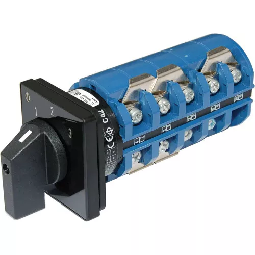 Blue Sea Systems 9077 AC Rotary Switch - OFF + 3 Positions 240V AC 65A