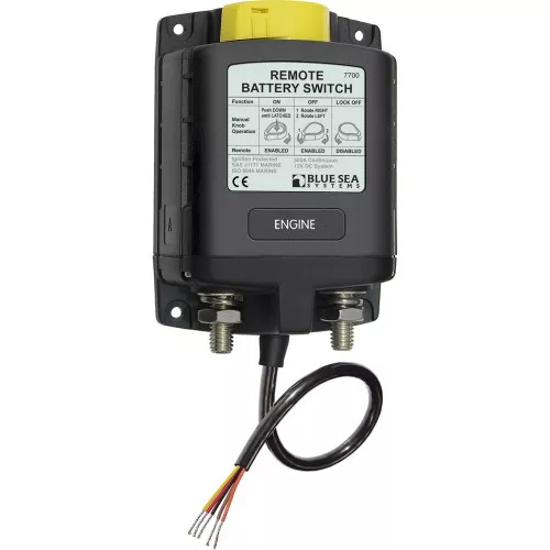 Blue Sea7700 ML-Series Remote Battery Switch w/Manual Control 12VDC