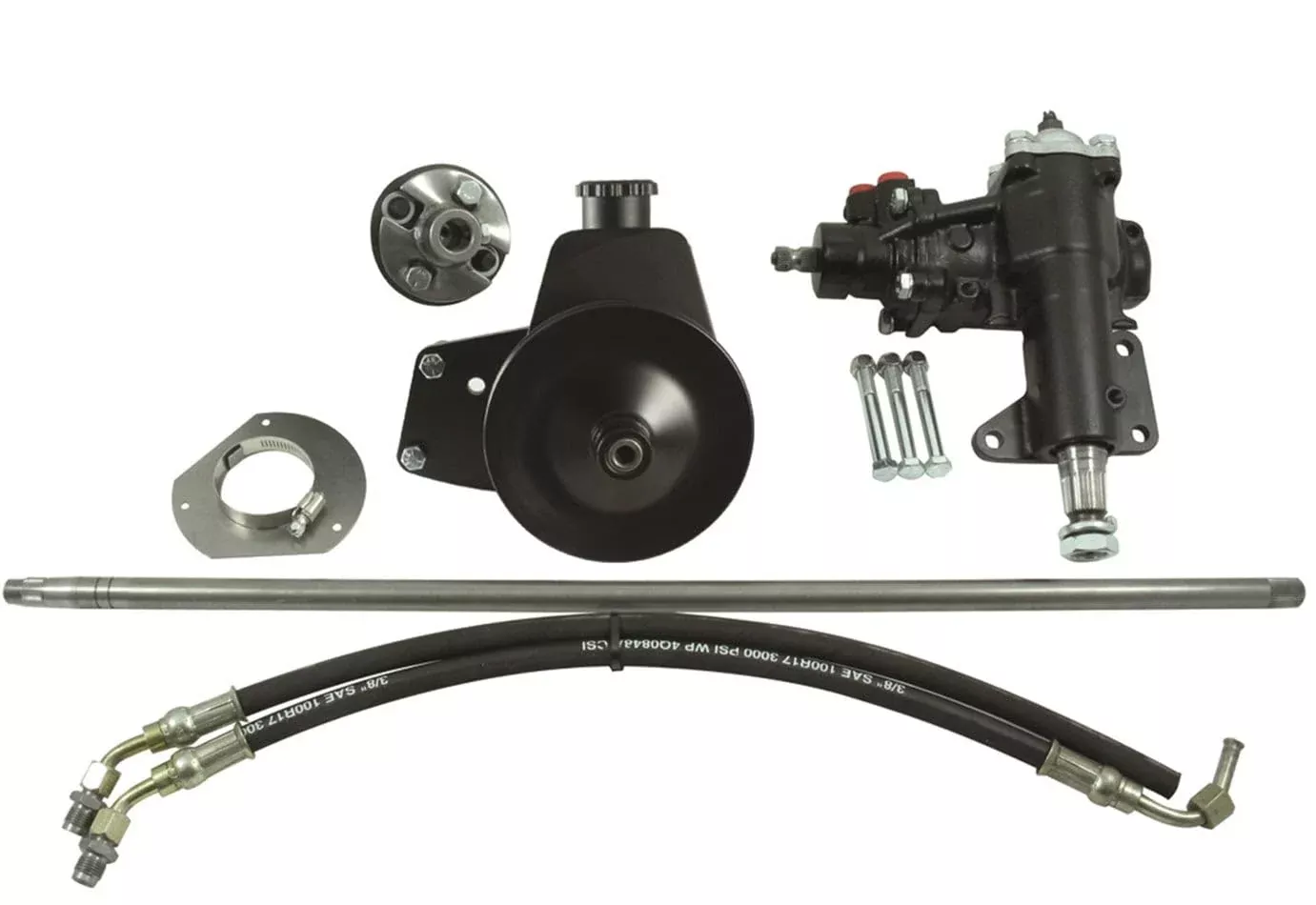 Borgeson Power Steering Conversion Kit 999020 - Enhance Steering Performance