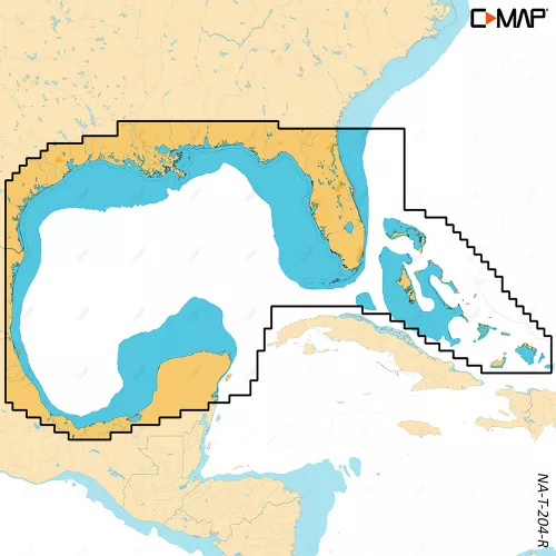 C-MAP REVEAL X - Gulf of MexicoBahamas