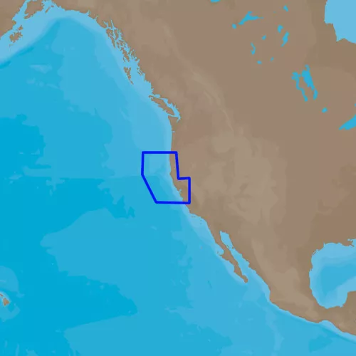 C-MAP4D NA-D953 Point Sur to Cape Blanco
