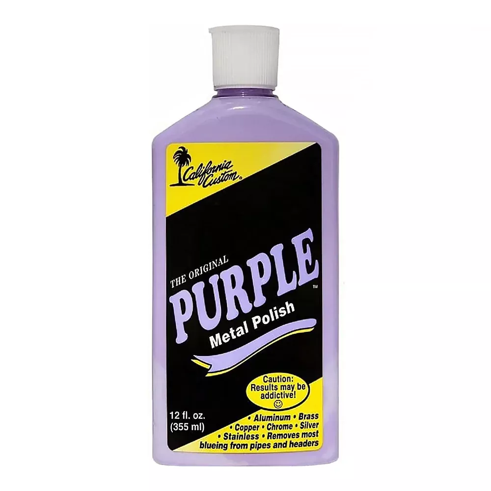 CALIFORNIA CUSTOM The Original Purple Metal Polish 355ml Clean & Protect